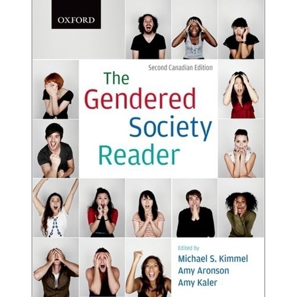 THE Gendered Society Reader Second Canadian Edition Text Book Feminist Sociology